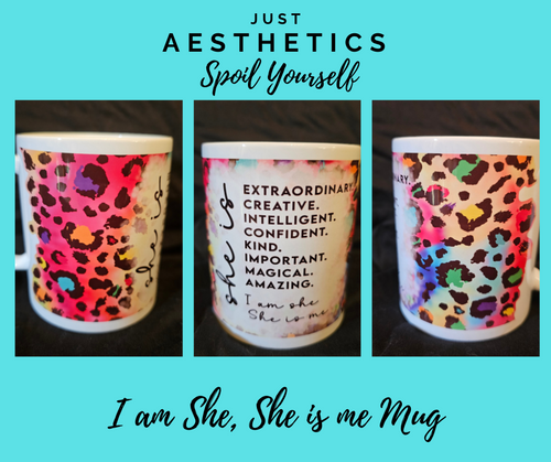 I am She, She is Me mug