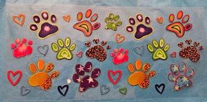 Paw Prints Libbey Can