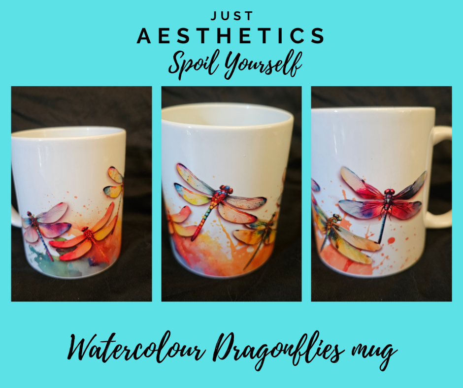 Watercolour Dragonflies